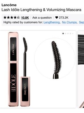 Lancome Lash Idole Mascara - Glossy Black